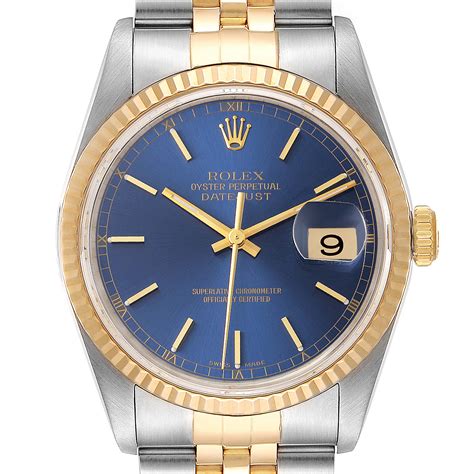 rolex 16234 blue dial price 36mm|Rolex 16233 day date.